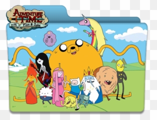 Adventure Time Folder Icon By Helloiamkyle - png