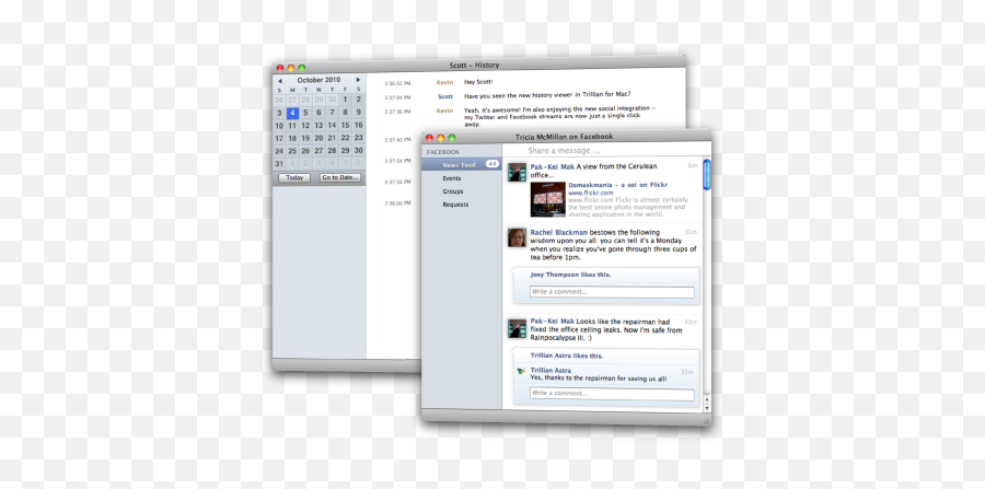 Trillian For The Mac To Give Adium A Run Its Money - Vertical Png,Viewer Icon Facebook