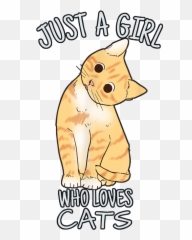 Girl Loves Cat Onesie For Sale By Yer Talag - Photo Caption png