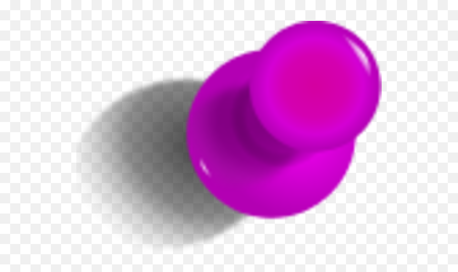 Download Push Pin Thumbtack Pushpin - Purple Push Pin Clipart Png,Push Pin Transparent Background