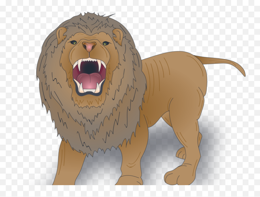 Lion By Anne Drotleff - Masai Lion Png,Lion Head Logo