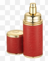 Red With Gold Trim Deluxe Atomizer - Atomizer Creed Camel Silver Png,Gold Trim Png