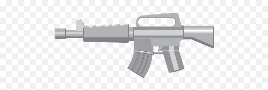 M16 Rifle For Lego Minifigures Bigkidbrix Png Assault Icon