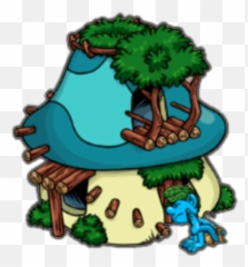 Download Hd Smurfs Clipart Smurf Village - Smurfs Village Wild Smurf Smurfs Village Png,Smurf Png