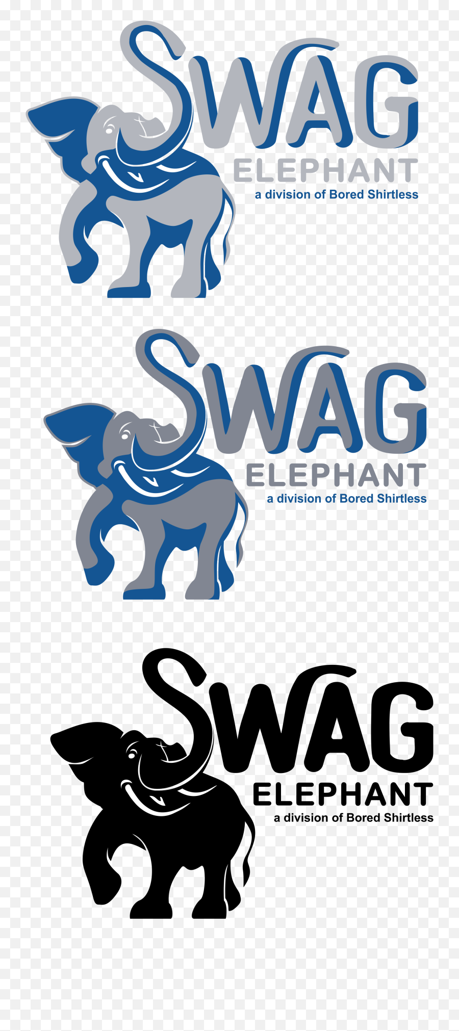 Clothing Logo Design For Swag Elephant - Graphic Design Png,Elephant Logo Brand