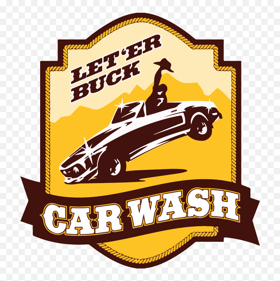 Illustration Car Wash Png - Let Er Buck Car Wash,Car Wash Png