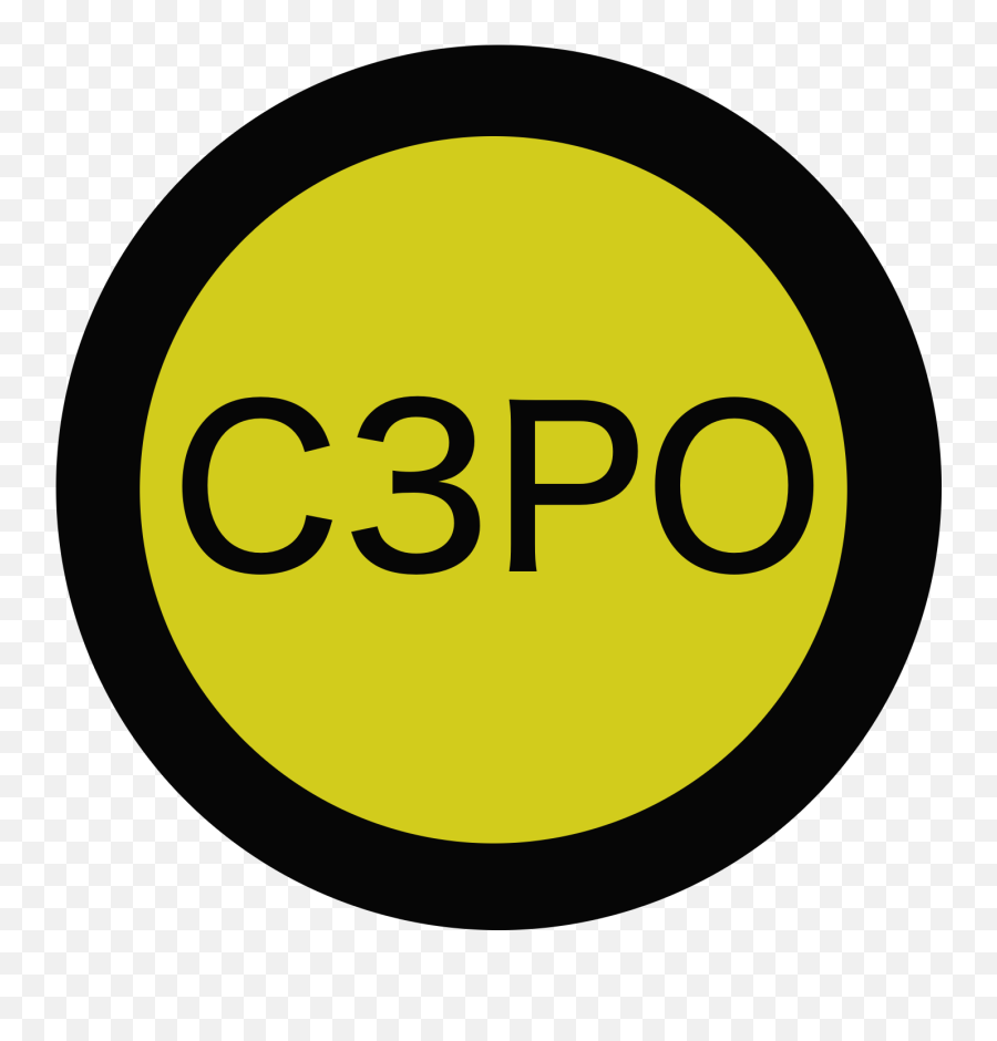 C3po Design - Circle Clipart Full Size Clipart 3660994 Utah Png,C3po Png
