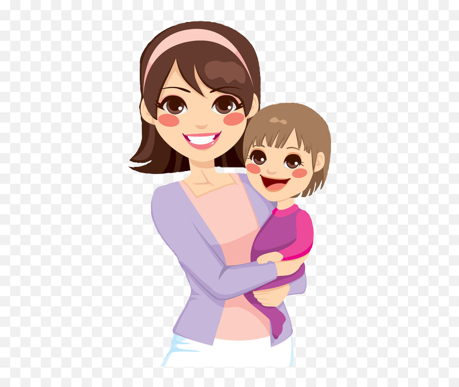 Download Cartoon Mom Png - Familia De Tres Mujeres,Mom Png