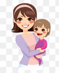 Download Cartoon Mom Png - Familia De Tres Mujeres,Mom Png