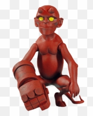 Baby Hellboy Scale Action Figure - Hellboy Figurine Baby Png,Hellboy Png