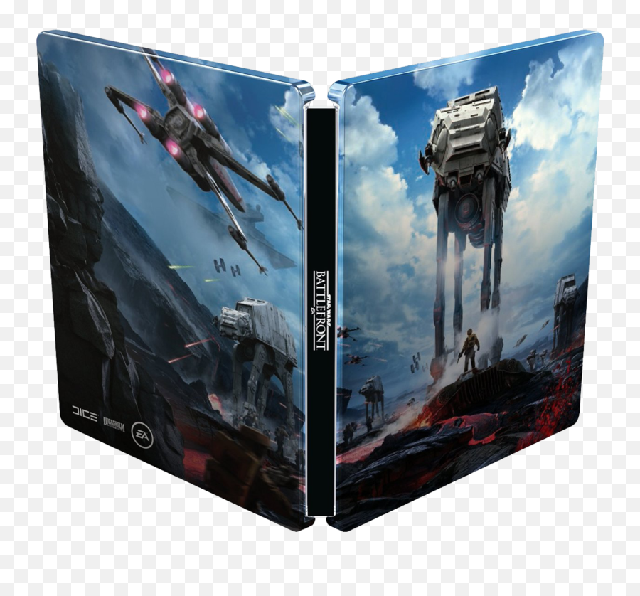 Download Star Wars Battlefront Steelbook Gen - Star Wars Png,Star Wars Battlefront Png