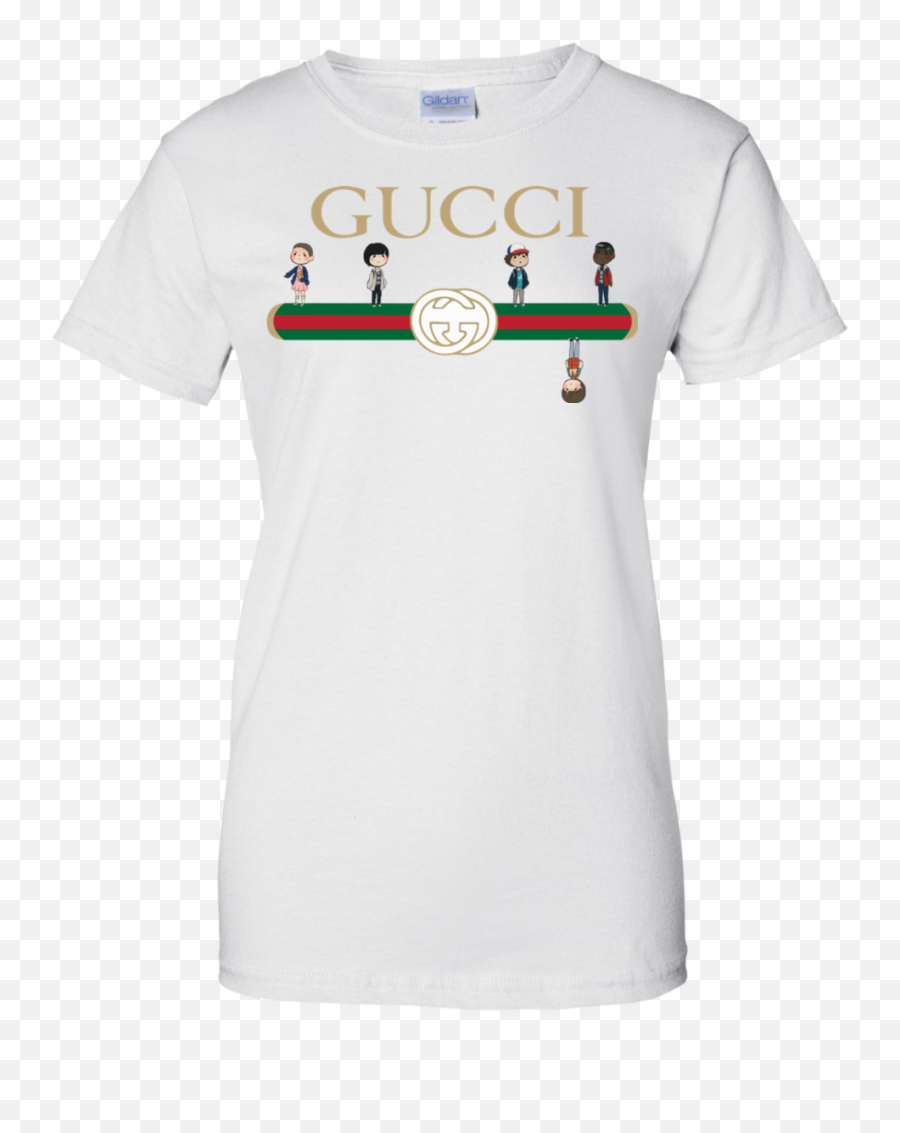 Gucci Clothing Transparent Png - Stranger Things Gucci Print,Gucci Shirt Png