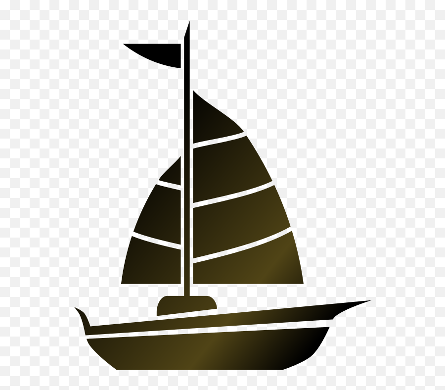 Clipart Of Sail And Dingy - Sailboat Cartoon Png,Sailboat Png