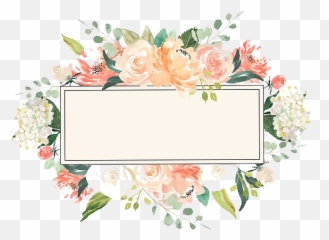 Download Flowers Frame Png - Transparent PNG png images Garden Roses