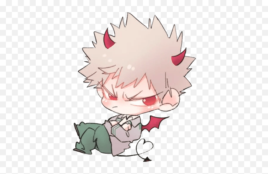 Bakugou Katsuki - Telegram Sticker Bakugou Katsuki Stickers Png,Bakugo Png