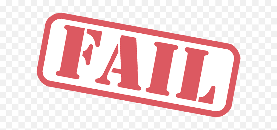 Fail Stamp Png Transparent Images - Fail Transparent Png,Failed Png