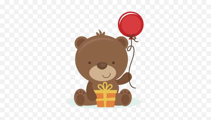 Yespress Hd Ultra Teddy Bear With Balloons Clipart Png - Teddy Bear Cartoon Png,Brown Bear Png