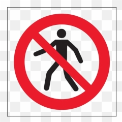 Red No Entry Png Image Mart - No Entry Safety Sign,Restricted Png