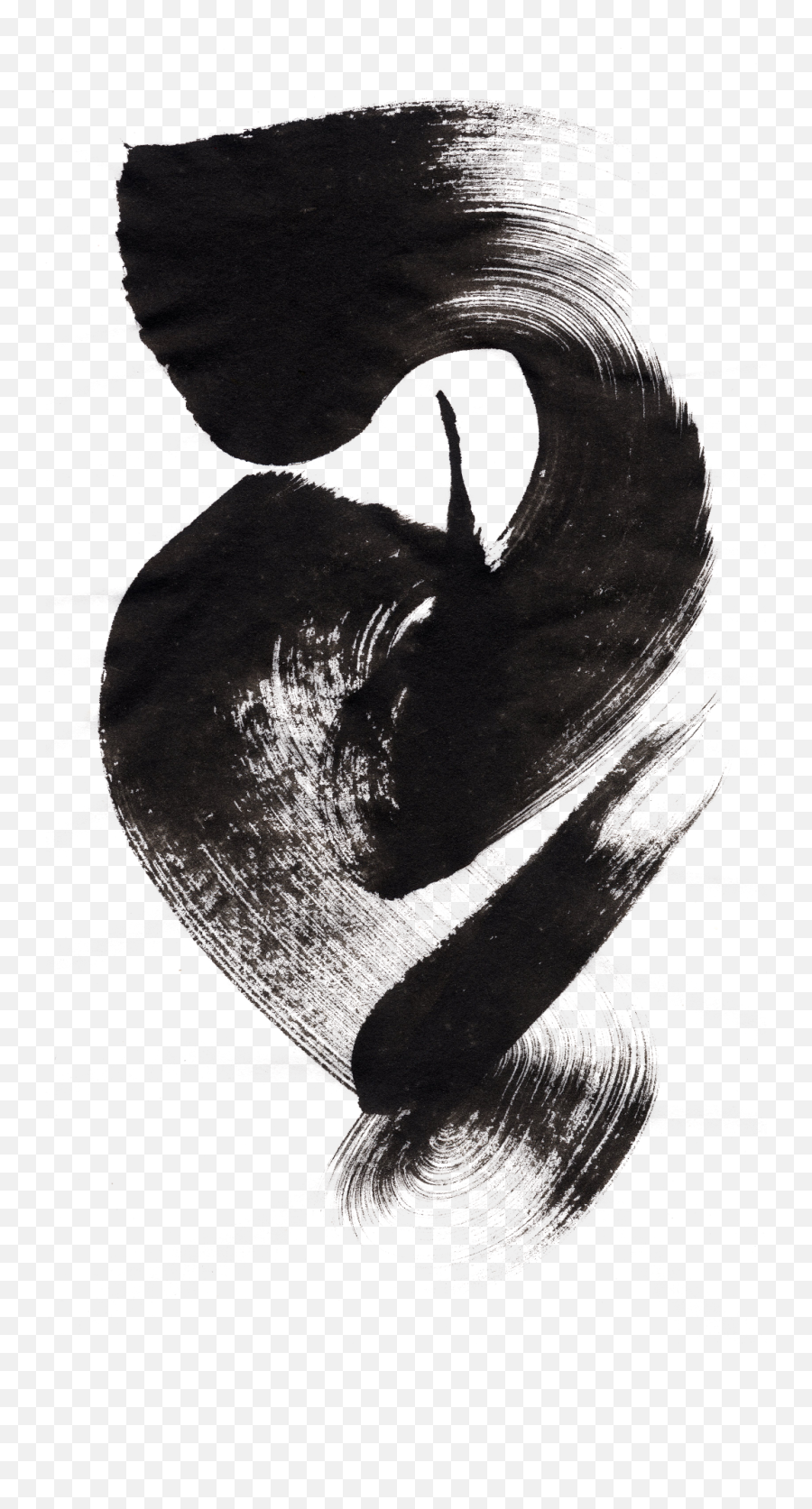 Black Paint Stroke Png - Black Ink Brush Stroke Smudge Black Paint Black Smudge,Smudge Png