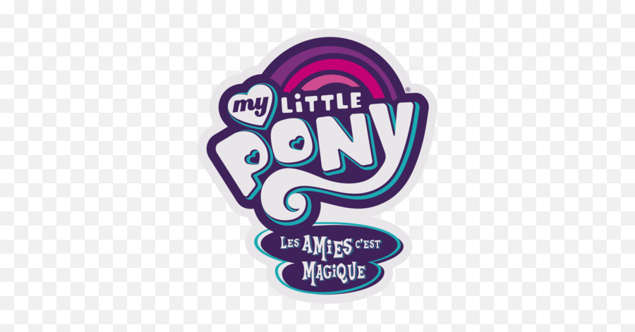 My Little Pony Les Amies Cu0027est Magique Logopedia Fandom - Logo My Little Pony Png,My Little Pony Logo Png