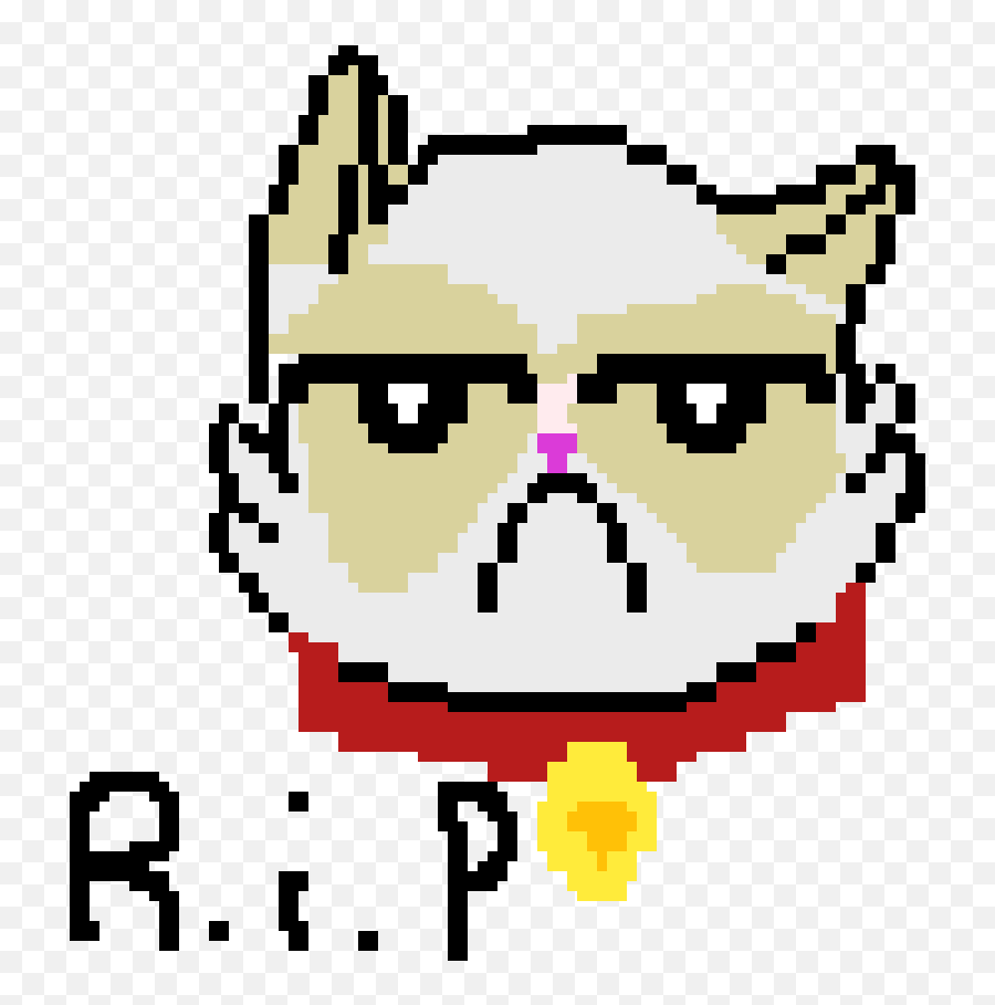 Pixilart - Rip Grumpy Cat By Technofun Portable Network Graphics Png,Grumpy Cat Png