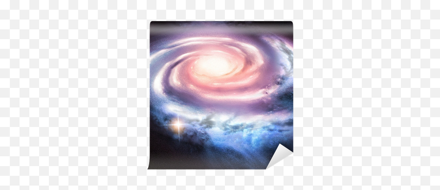 Light Years Away - Distant Spiral Galaxy Wall Mural U2022 Pixers U2022 We Live To Change Png,Spiral Galaxy Png