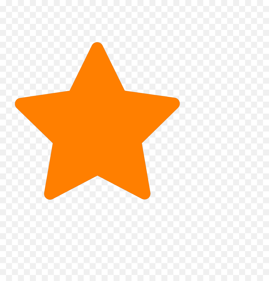 orange stars clipart