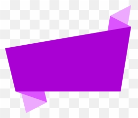 Purple Ribbon Banner Png Images