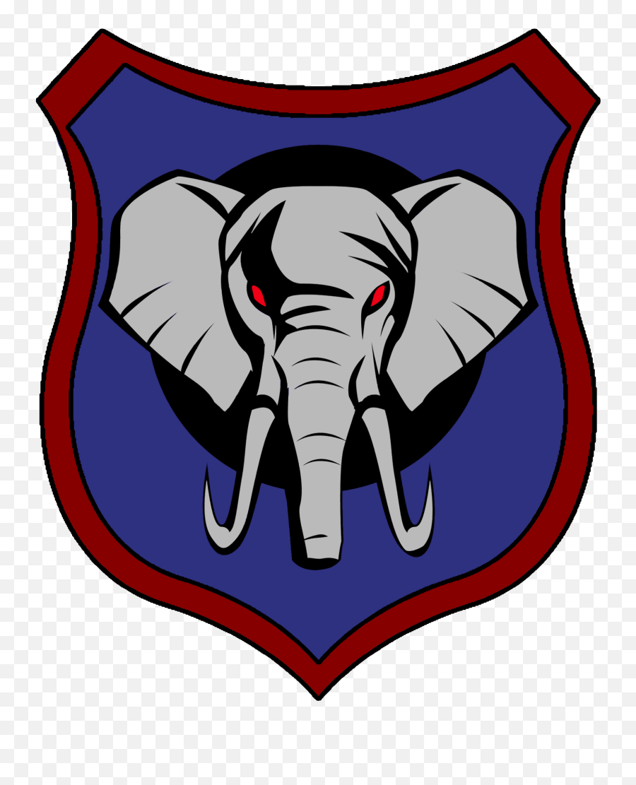 Emblem - Elephant Clipart Full Size Clipart 3070533 Elephant Head Logo Png,Tusk Png