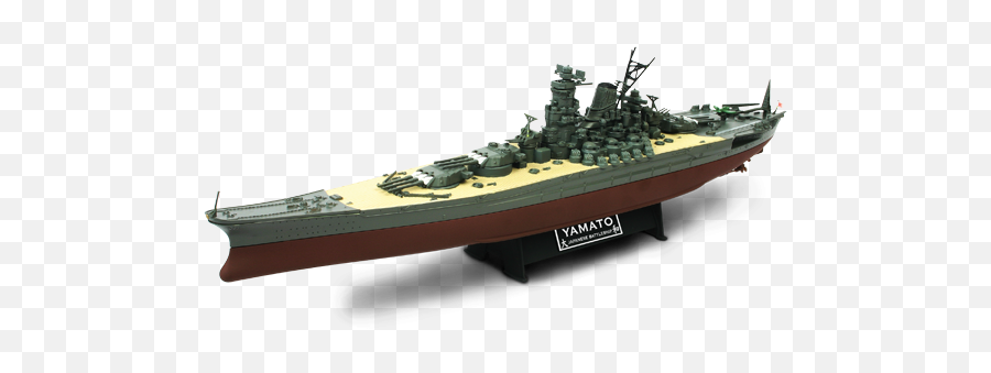 Japanese Battleship Yamato 1700 - Juguetes De Barcos De Guerra Yamato Png,Battleship Png