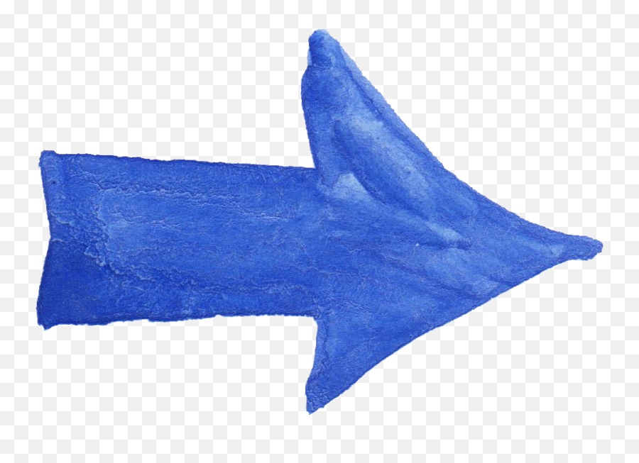 8 Blue Watercolor Arrow Png Transparent Onlygfxcom - Shark,Pillow Transparent Background