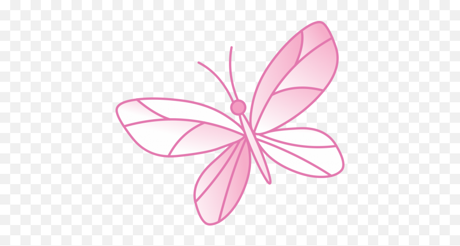 Pink Butterfly Sticker - Girly Png,Pink Butterfly Png