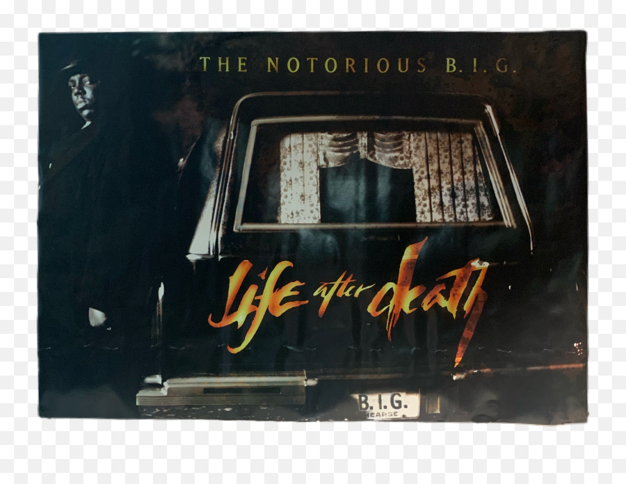 Vintage The Notorious Big Life After Death Poster - Notorious Big Life After Death Png,Biggie Smalls Png