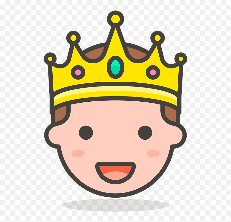 Prince Emoji Clipart Free Download Transparent Png Creazilla - Transparent Detective Icon Png,Prince Crown Png