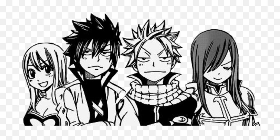 Fairytail Natsu Natsudragneel Lucy Sticker By U003e - Fairy Tail Manga Funny Faces Png,Natsu Transparent