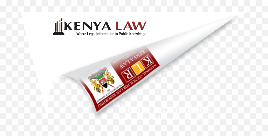 Kenya Law Landing Page - Language Png,Page Peel Png