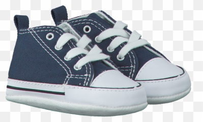 Blue Converse Baby Shoes First Star - Plimsoll Png,Baby Shoes Png