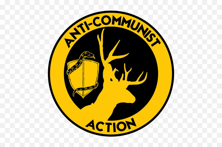 Download Post - Anti Communist Action Full Size Png Image Emblem,Communist Symbol Png