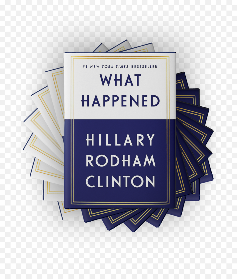 Bookclub Sweepstakes - Happened Hillary Clinton Book Png,Hillary Clinton Logo Transparent