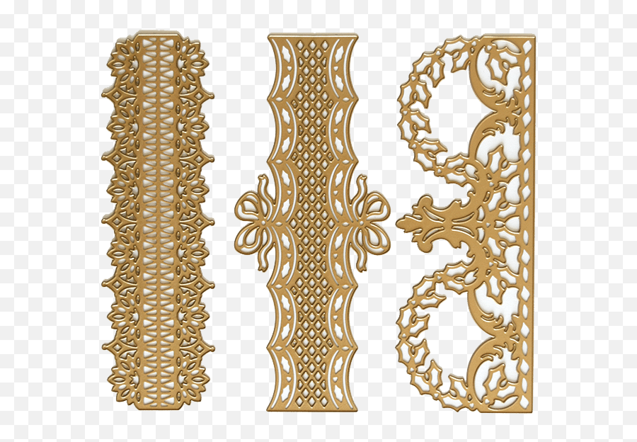 Fancy Holiday Border Dies - Decorative Png,Holiday Border Transparent