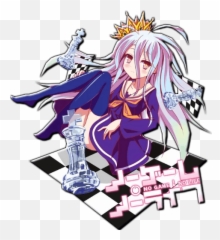 No Game Lifeu201d Stickers Set For Telegram - No Game No Life Png,No Game No Life Logo