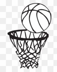 Download Free Png Basketball Black And White Clipart 86847 - Inmaculada Concepcion Puerto Varas