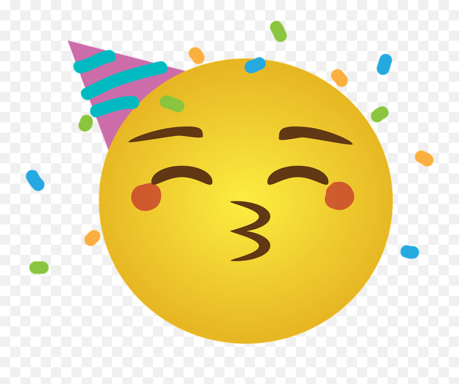 Party Emoji - Free Vector Graphic On Pixabay Party Emoji Png,Excited Emoji Png