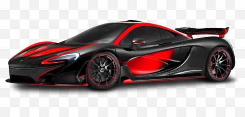 Download Red Mclaren P1 Special Operations Car Png Image For - Mclaren P1 Black And Red,Special Png
