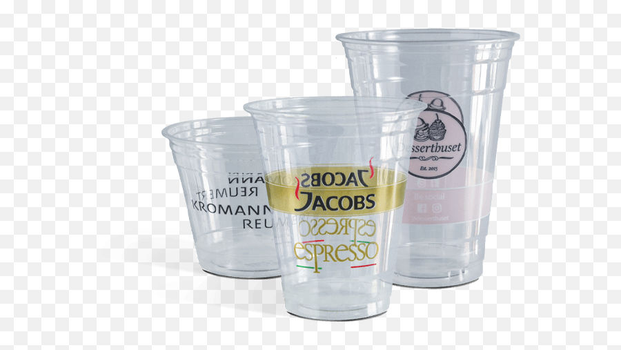 Plastic Cups With Logo Made In Europe And Delivered 3 Weeks - Beer Glassware Png,Red Solo Cup Icon