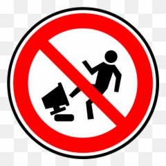 Free Photo Anger Danger Warning Hazard - Clipart Damage png