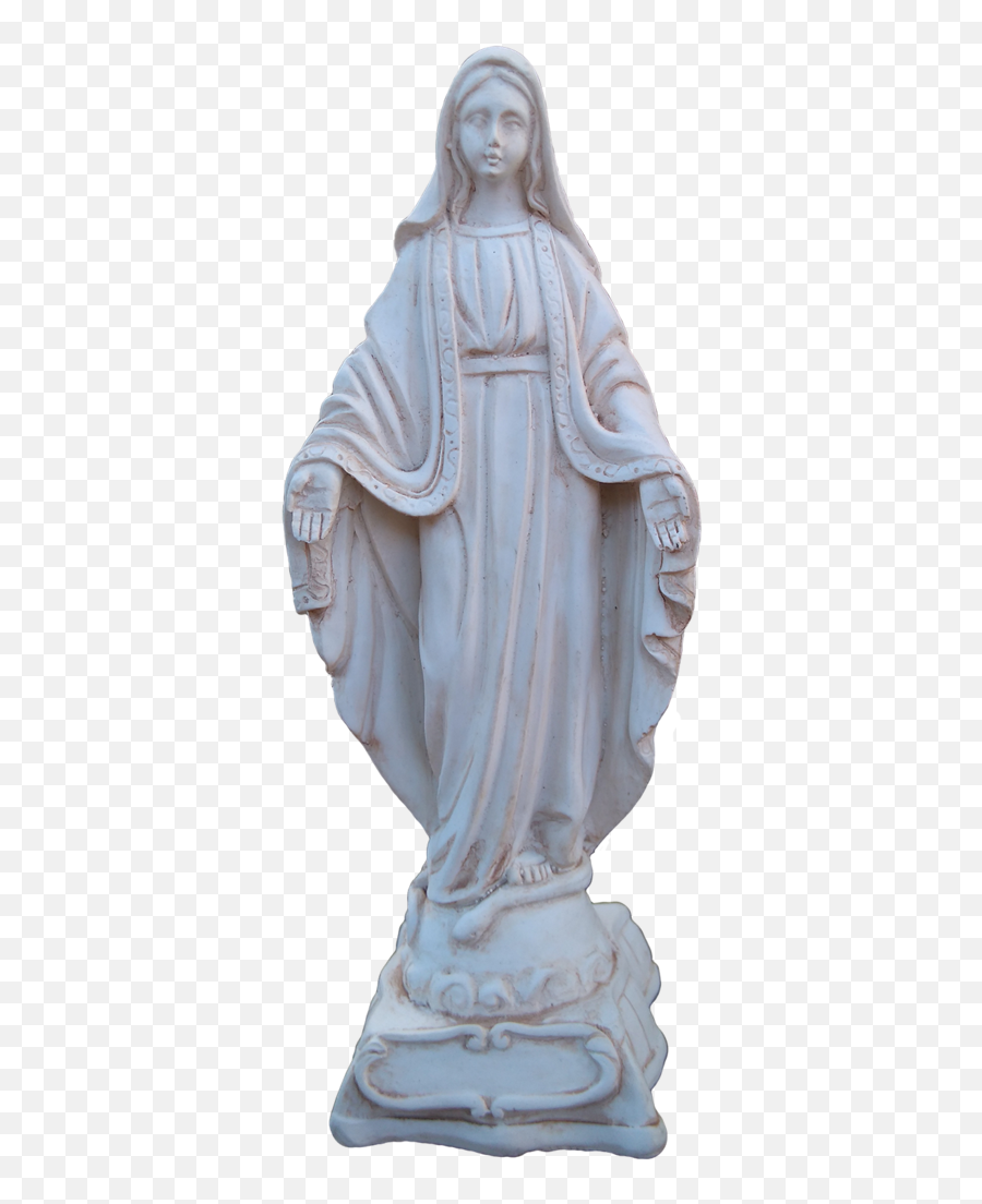 Virgin Mother Mary 14cm Base - Virgin Mary Statue Png,Virgin Mary Png