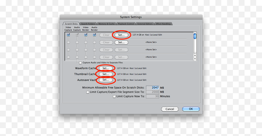 Final Cut Pro Tutorial - Set Up A Scratch Disk Final Cut Pro 6 Png,Final Cut Pro 7 Icon