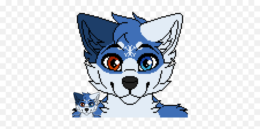 Pixel Icon Ych 86 - Dot Png,Furry Wolf Icon