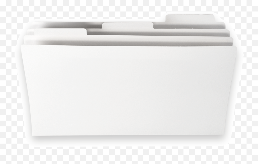 11x17 White Filing Folder 6 Per Package - Solid Png,Black Folder Icon Mac